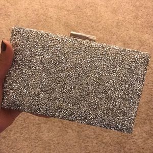 Silver clutch